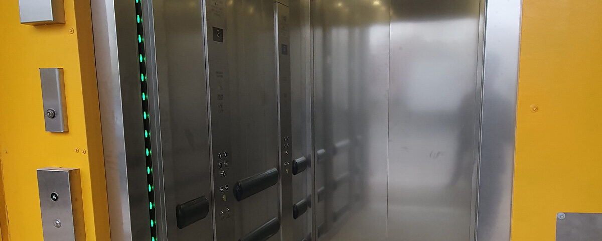 Storage Service Update New Lift Installed