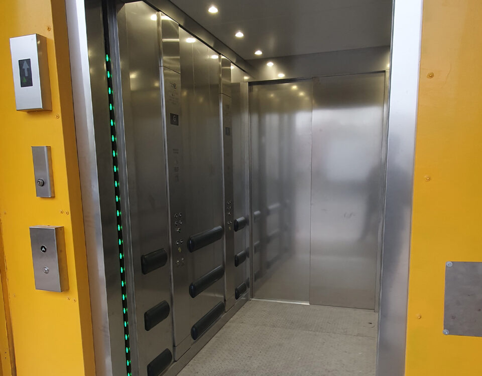 Storage Service Update New Lift Installed