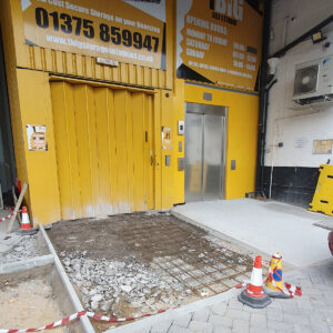 Storage Service Update New Lift Installed Ramp