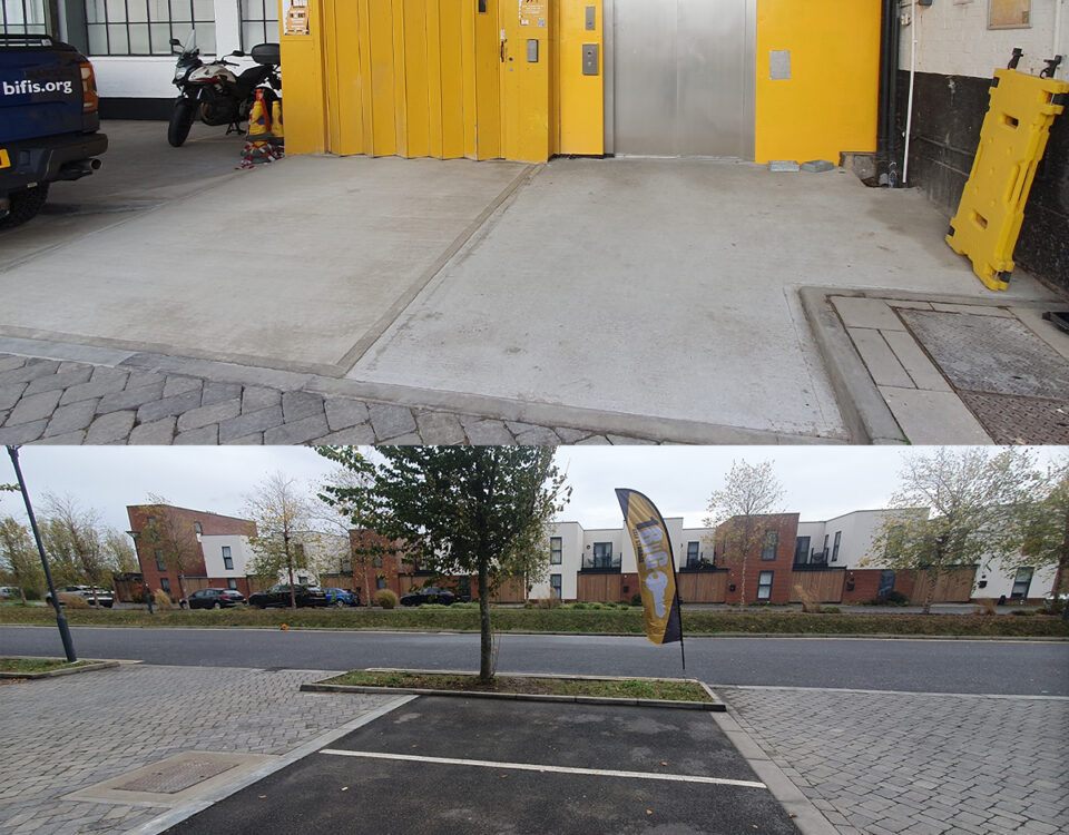 new parking and ramp 1 Big Self Storage reveal