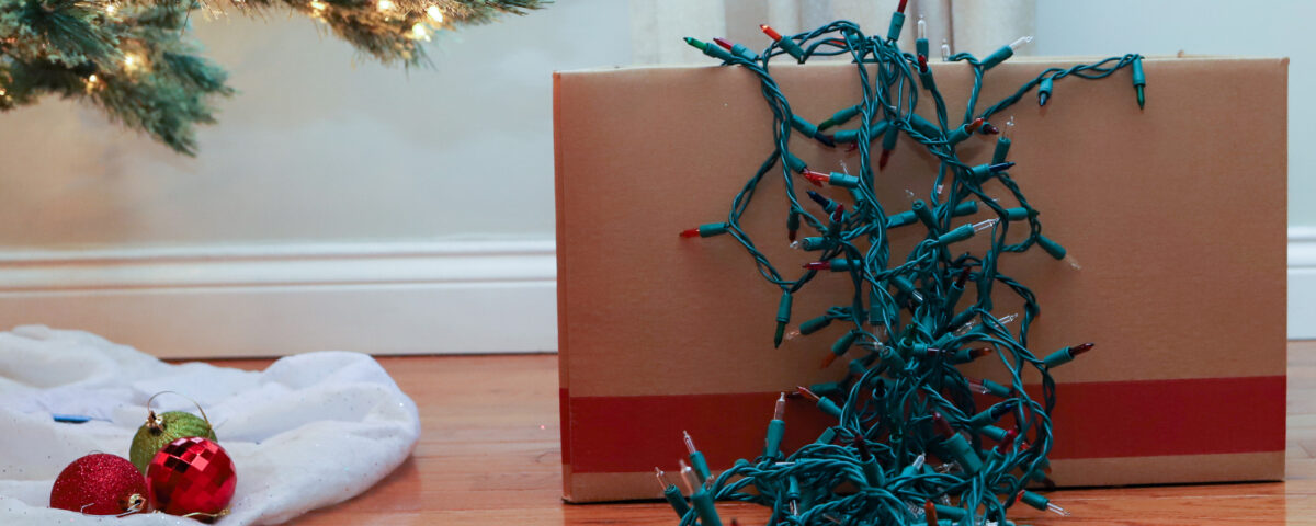 christmas decoration storage